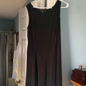 Connected apparel Black Sleeveless Midi Dress